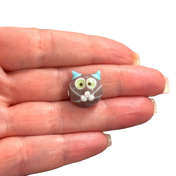Hand Made Murano Glass Cat Charm