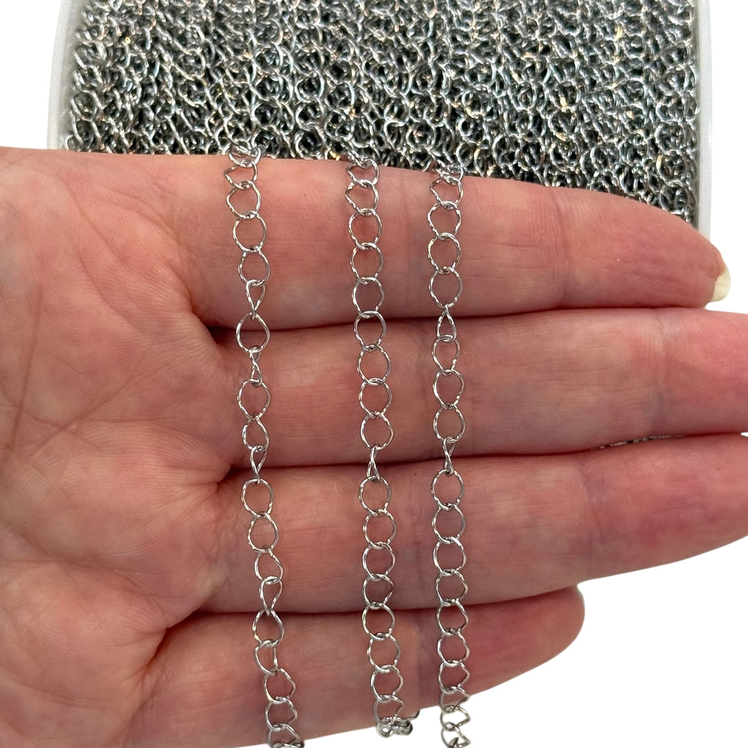 Waterproof Stainless Steel 3.5mm Extender Chain, Extender Stainless Steel Chain