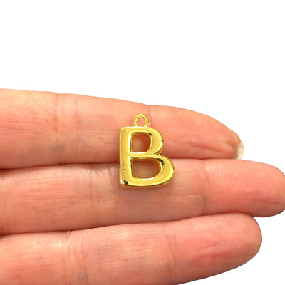 24Kt Gold Plated Balloon Letter Charm