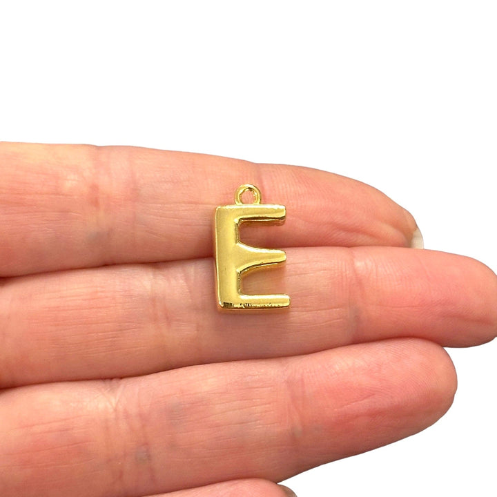 24Kt Gold Plated Balloon Letter Charm