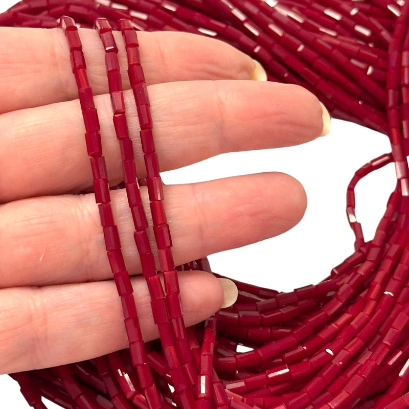 New!!! Crystal Faceted Cuboid Beads,4.5x2.5x2.5mm 95 pcs