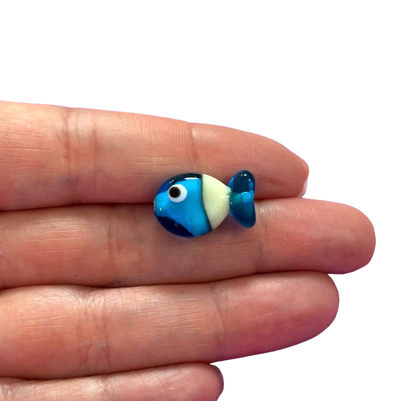 Hand Made Murano Glass Fish Charm