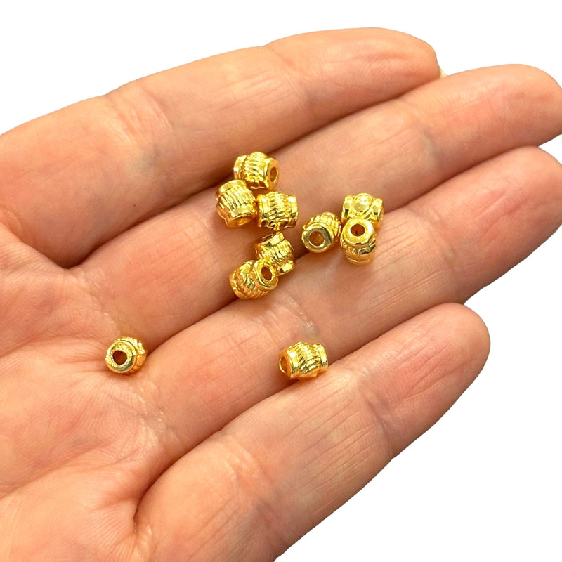 24Kt Gold Plated Authentic Spacers, 10pcs in a pack