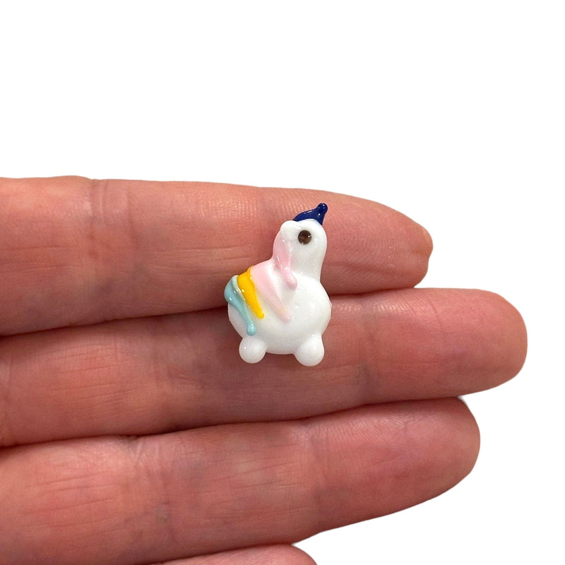 Hand Made Murano Glass Unicorn Charm