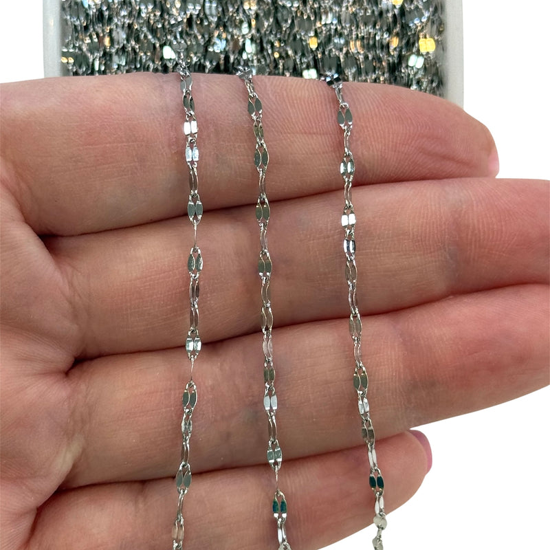 Waterproof Stainless Steel Flat Marina Link Chain – Stainless Steel Soldered Fancy Chain