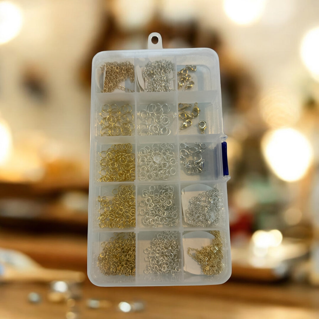 A Premium Jewellery-Making Essentials Findings Kit – Chains &amp; Clasps Edition