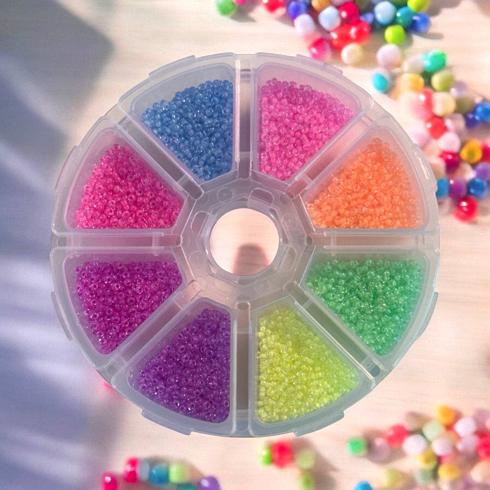 Authentic Miyuki Seed Beads 11-0 Luminous Colors Starter Kit