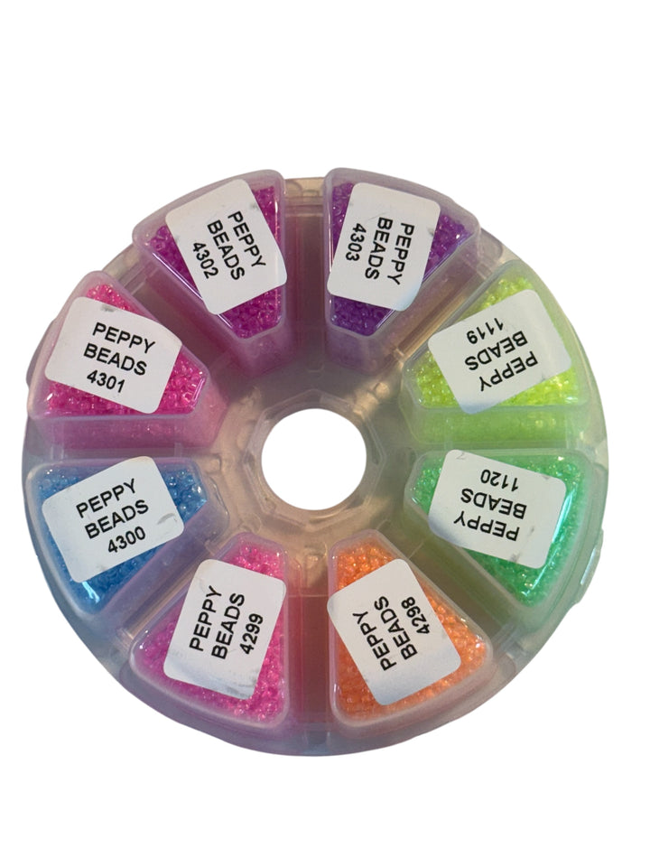 Authentic Miyuki Seed Beads 11-0 Luminous Colors Starter Kit