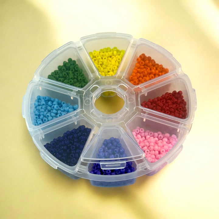 Authentic Miyuki Seed Beads 8-0 Rainbow Starter Kit
