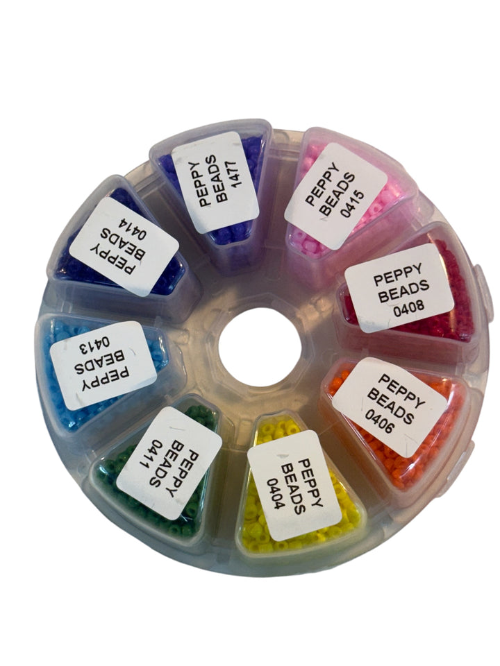 Authentic Miyuki Seed Beads 8-0 Rainbow Starter Kit