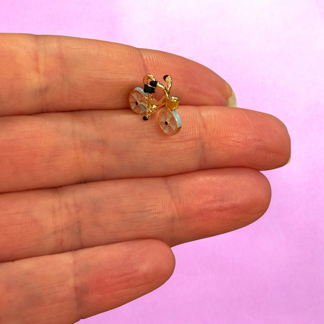 3D Pastel Bicycle Charm 