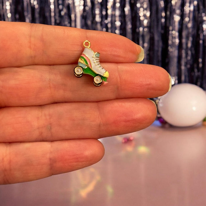 Retro Roller Skate Charm 