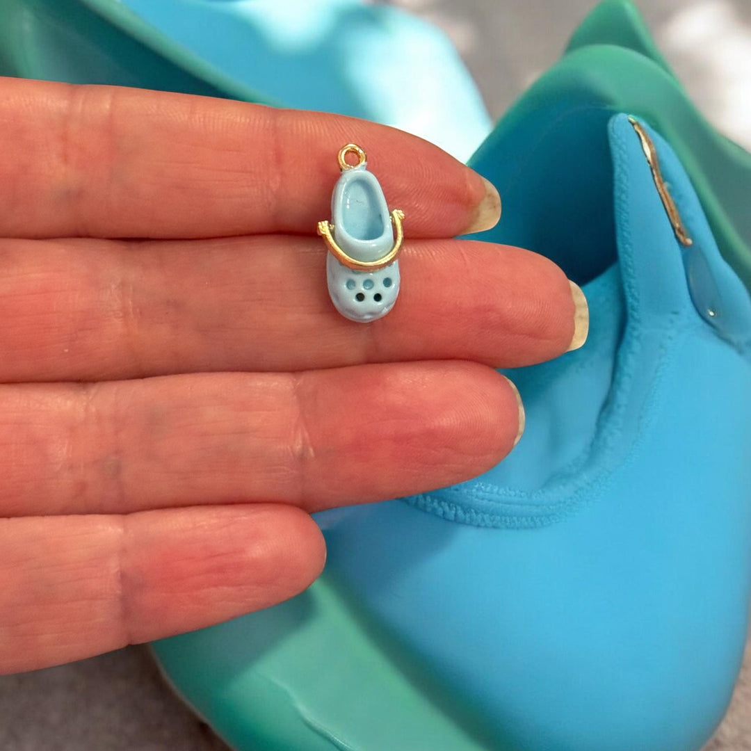Blue Crocs Style Shoe Charm