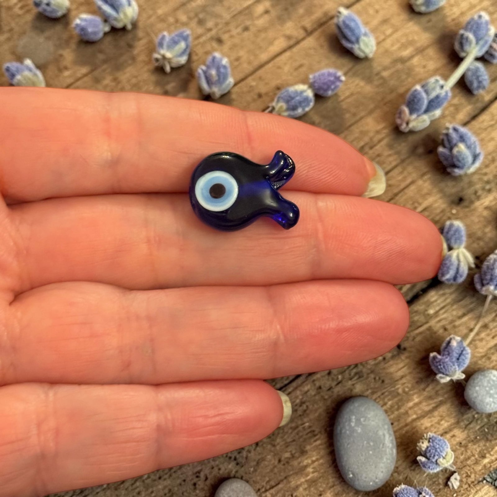 Handmade Murano Glass Fish Charm