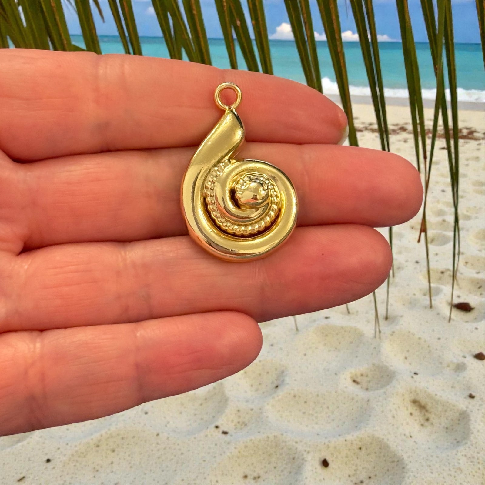 Spiral Shell Pendant