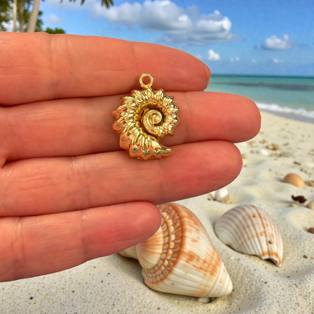 Spiral Shell Pendant