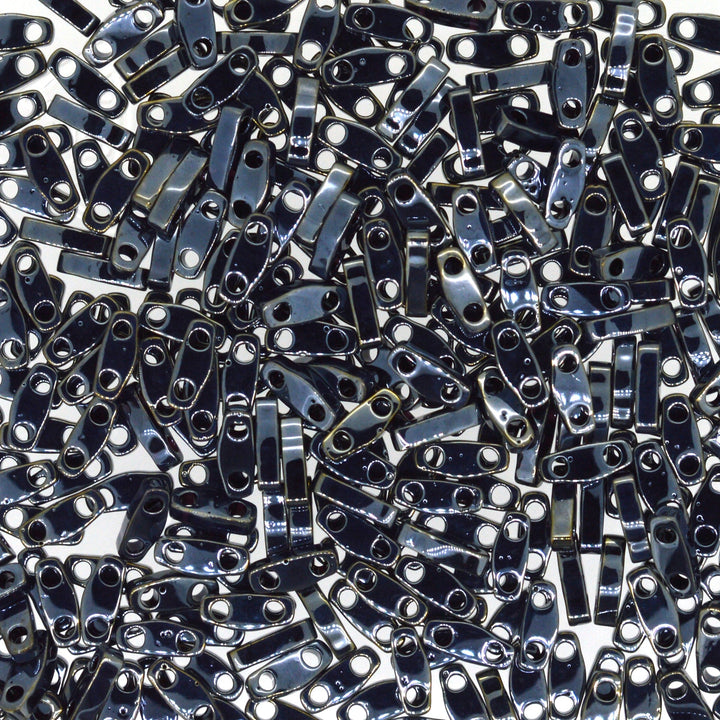 Miyuki Quarter Tila Beads 0464 Light Gunmetal,