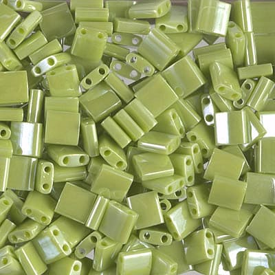 Perles Miyuki Tila TL0439 Lustre Chartreuse Opaque,