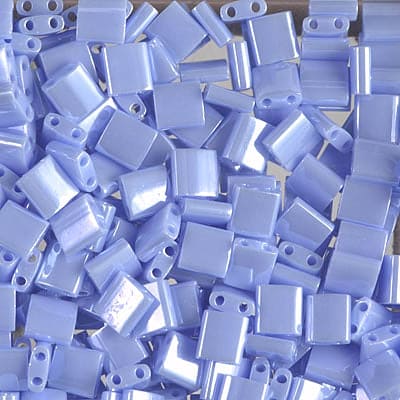 Miyuki Tila Beads TL0446 Opaque Light Periwinkle Luster,