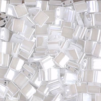 Miyuki Tila Beads TL0511 Crystal Ceylon,