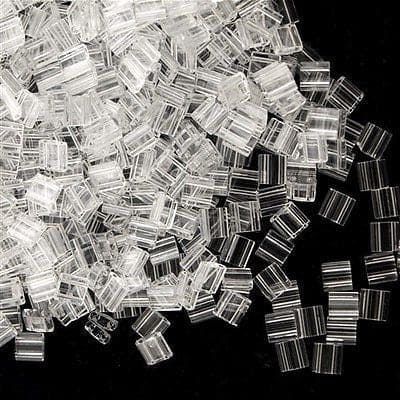 Miyuki Tila Beads TL0131 Crystal,