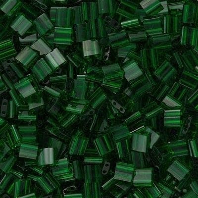 Miyuki Tila Beads TL0146 Transparent Green,