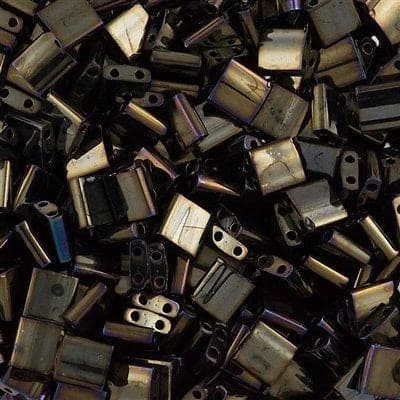 Miyuki Tila Beads TL0458 - Metallic Brown Iris,