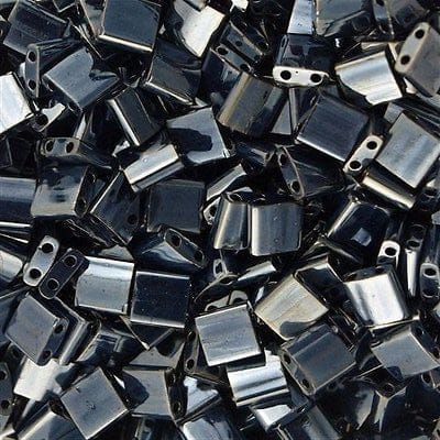 Miyuki Tila Beads TL0464 Light Gunmetal,