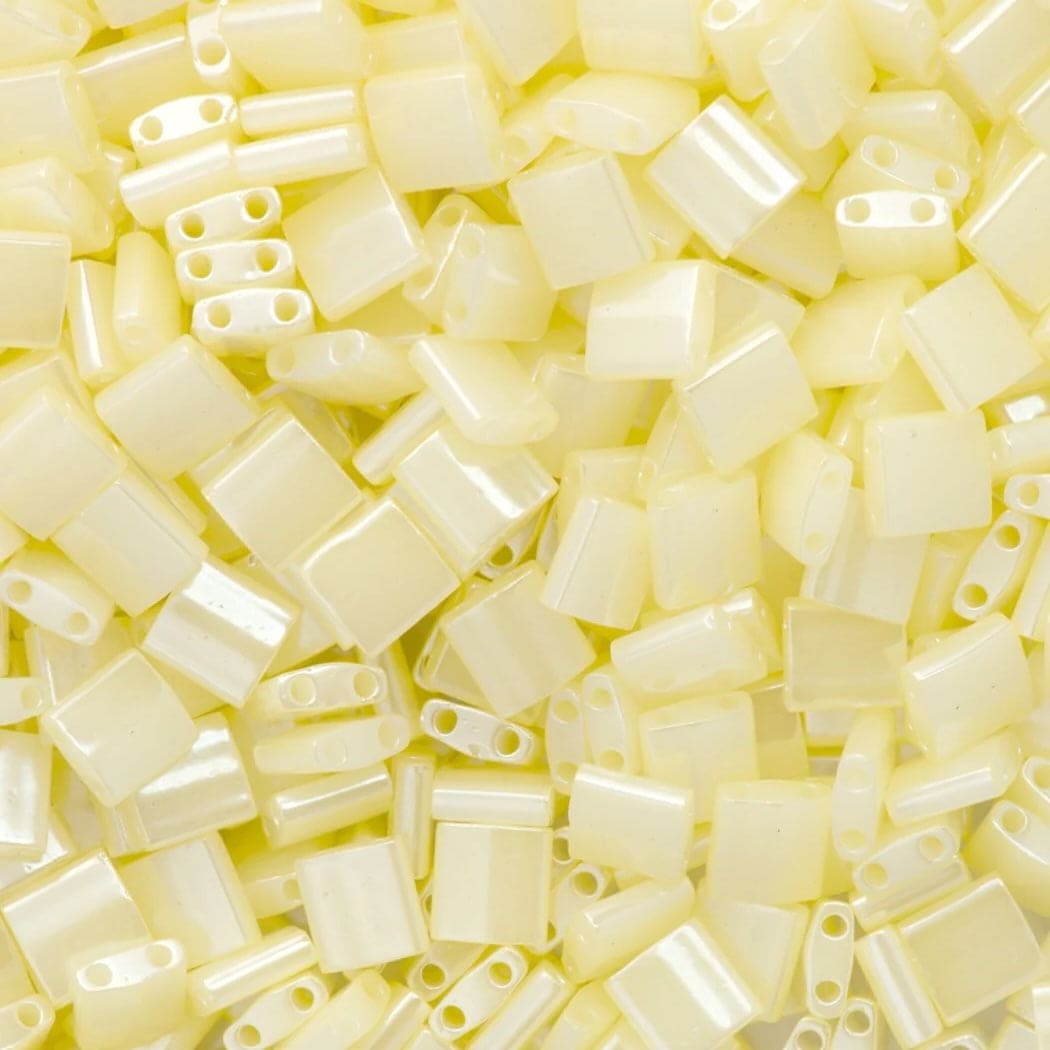 Miyuki Tila Beads TL0513 - Butter Cream Ceylon,