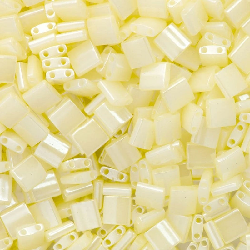 Miyuki Tila Beads  TL0513 - Butter Cream Ceylon,