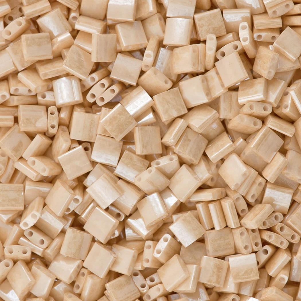 Miyuki Tila Beads TL0593 - Lt.Caramel Ceylon,