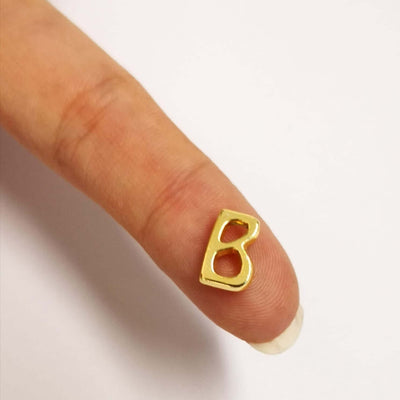 NEW!!! 24Kt Gold Plated Initial Charms, Gold Alphabet Letter Charms