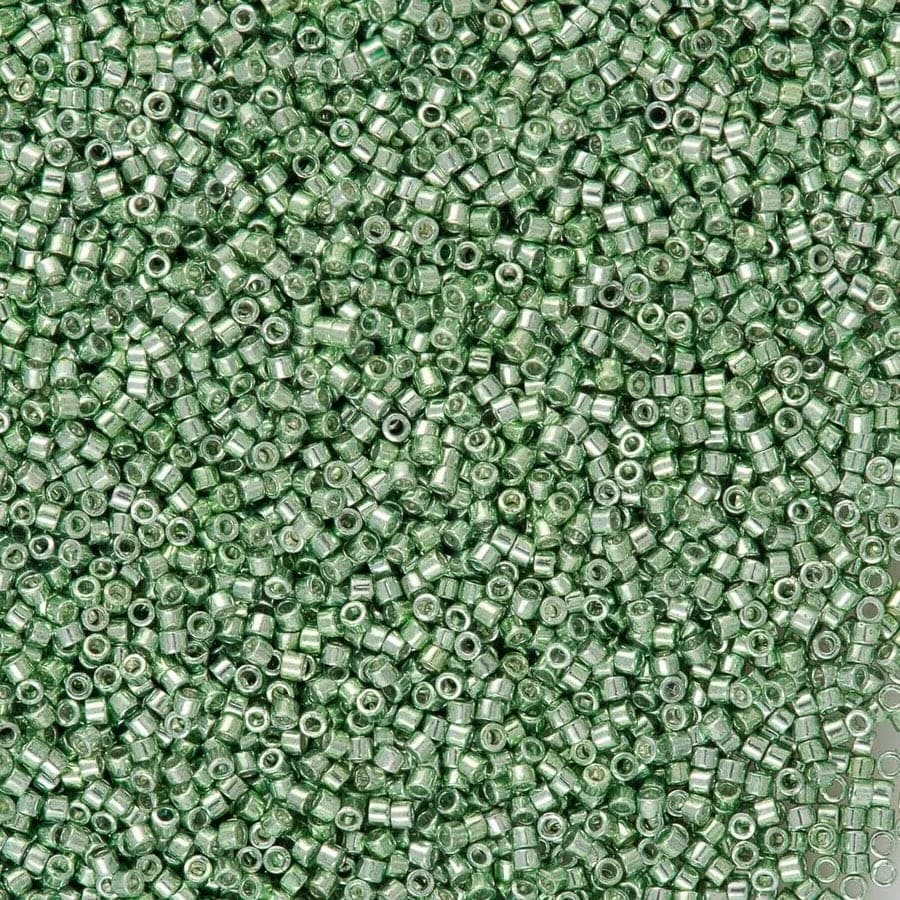 DB0413 - Galvanized Light Green Dyed, Miyuki Delica 11/0