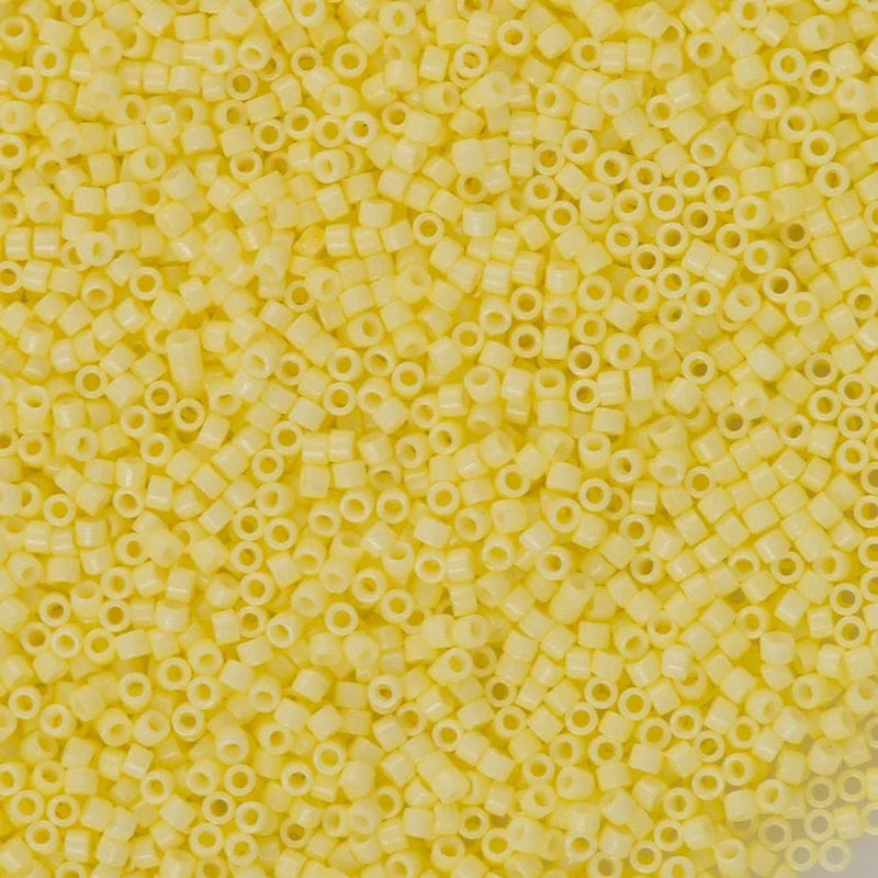 DB2101 - Duracoat Opaque Light Lemon Ice, Miyuki Delica 11/0