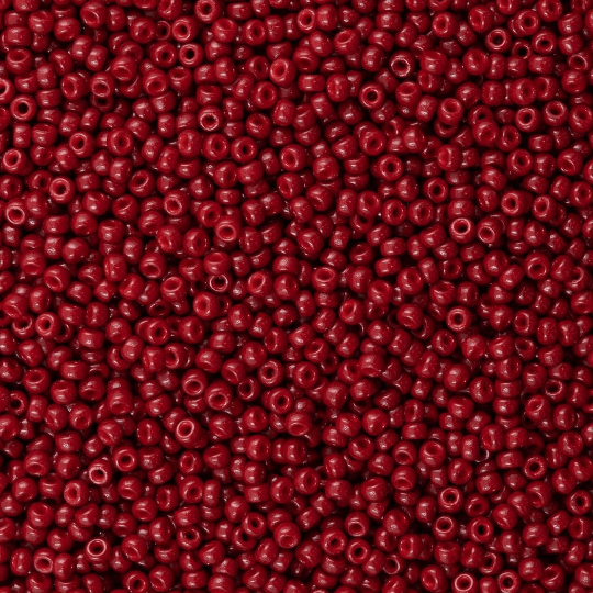 Miyuki Seed Beads 15/0 Duracoat Opaque Jujube 4469