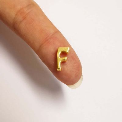 NEW!!! 24Kt Gold Plated Initial Charms, Gold Alphabet Letter Charms