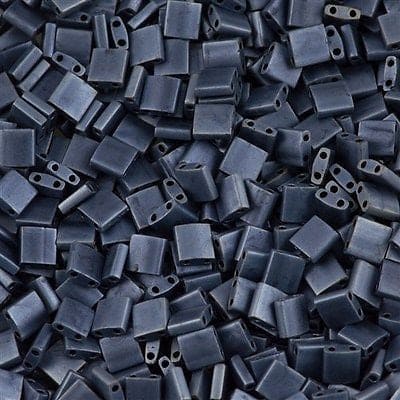 Miyuki Tila Beads TL2001 - Matted Gunmetal,