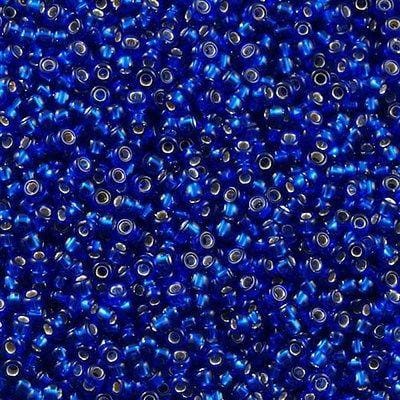 Miyuki Seed Beads 11/0 Cobalt Silver Lined , 0020-NEW!!!
