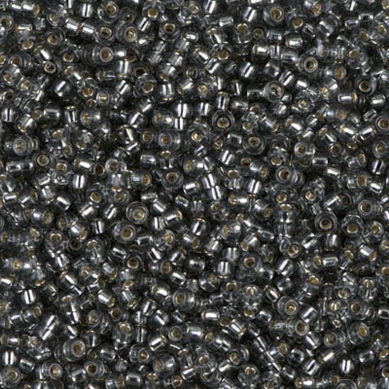 Miyuki Seed Beads 11/0 Silver Lined Grey , 0021-NEW!!!