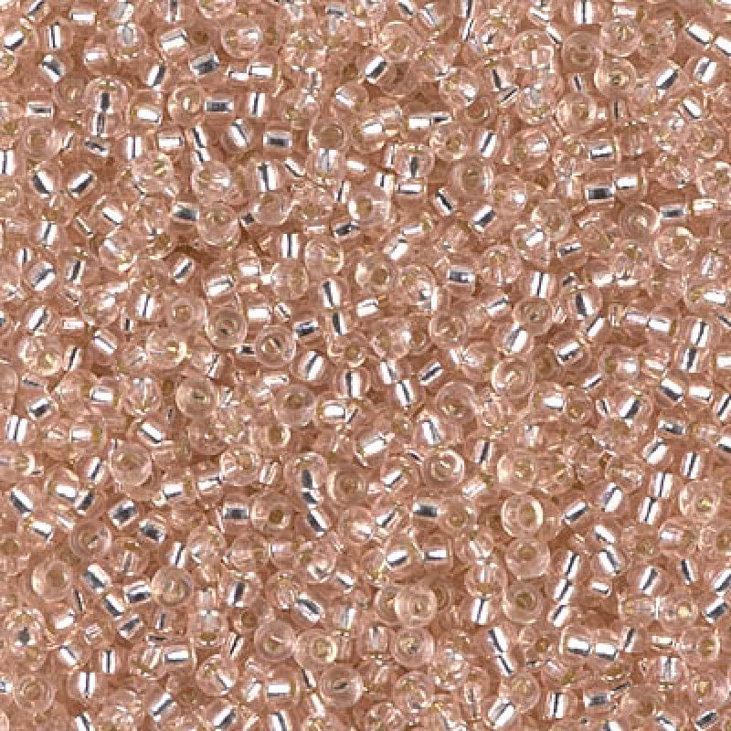 Miyuki Seed Beads 11/0 Silver Lined Lt Blush , 0023-NEW!!!