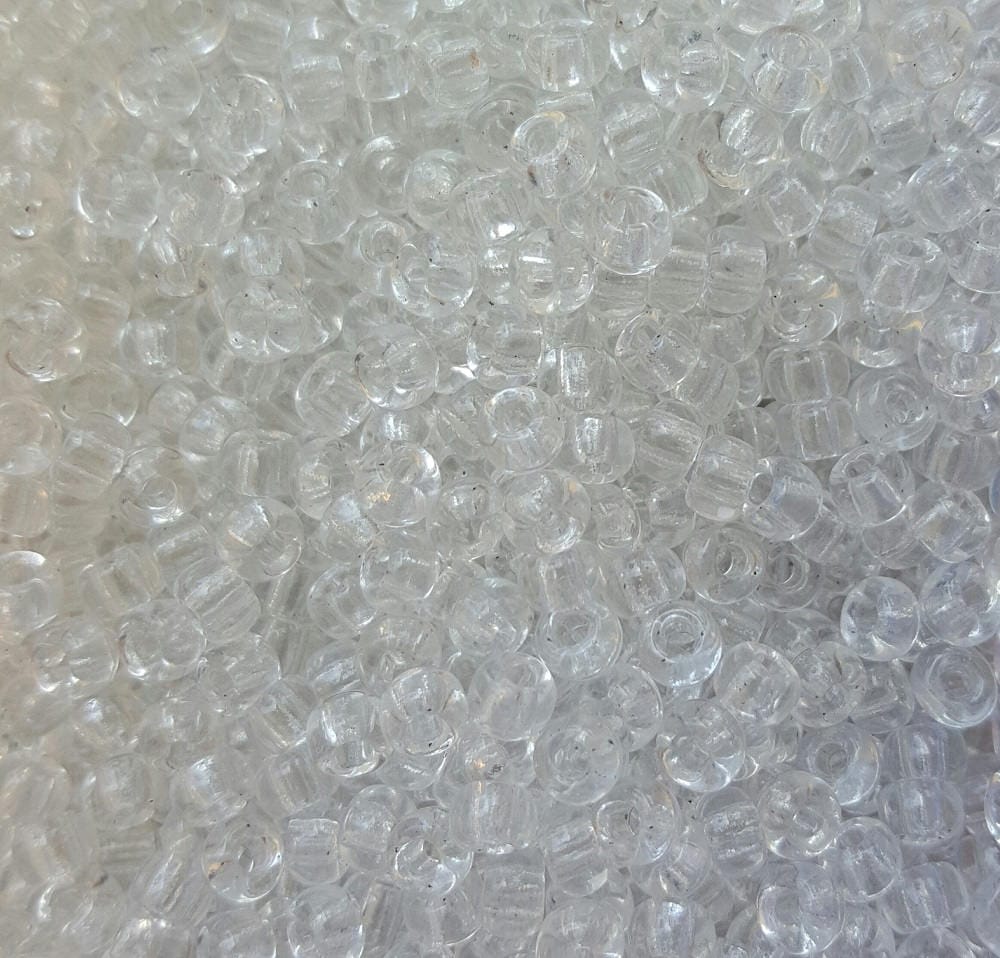Miyuki Seed Beads 6/0 Crystal, 0131