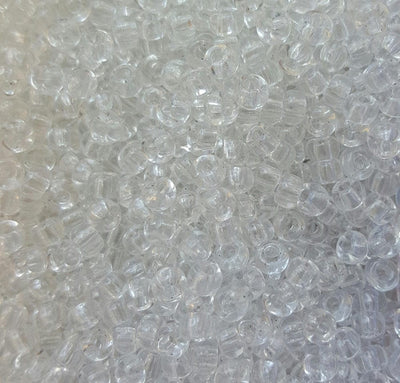 Miyuki Seed Beads 6/0  Crystal, 0131 £1.5