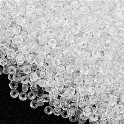 Miyuki Seed Beads 15/0, 0131 - Crystal, 10 Gr