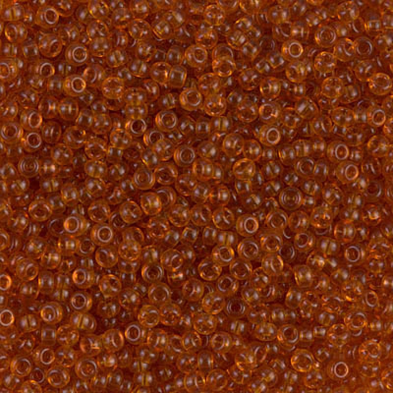 Miyuki Seed Beads 6/0 Transparent Topaz 0133