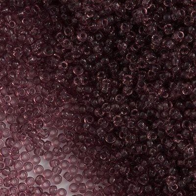 Miyuki Seed Beads 8/0 Transparent Smoky Amethyst, 0142 £2.5