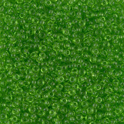 Miyuki Seed Beads 11/0 Transparent Lime  ,0144-NEW!!!£1.25