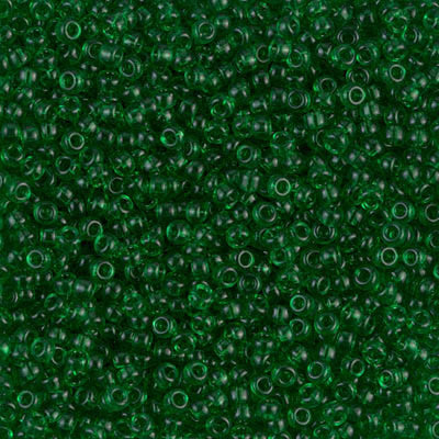 Miyuki Seed Beads 11/0 Transparent Green  ,0146-NEW!!!£1.25