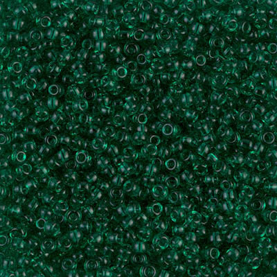 Miyuki Seed Beads 11/0 Transparent Emerald  ,0147-NEW!!!£1.25