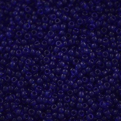 Miyuki Seed Beads 8/0 Transparent Cobalt, 0151 £2.5