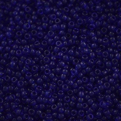 Miyuki Seed Beads 8/0 Transparent Cobalt, 0151 £2.5